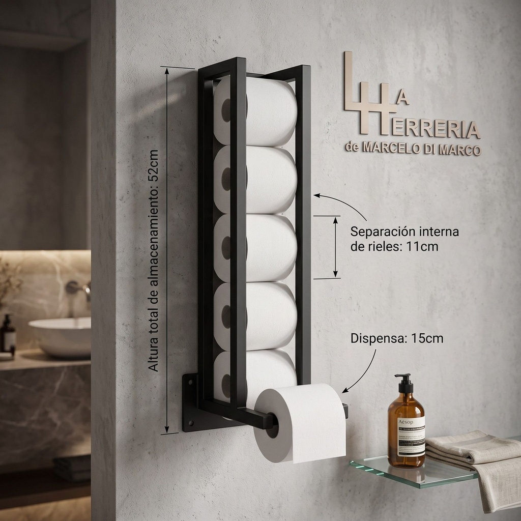 [100119] Dispensador de papel higiénico